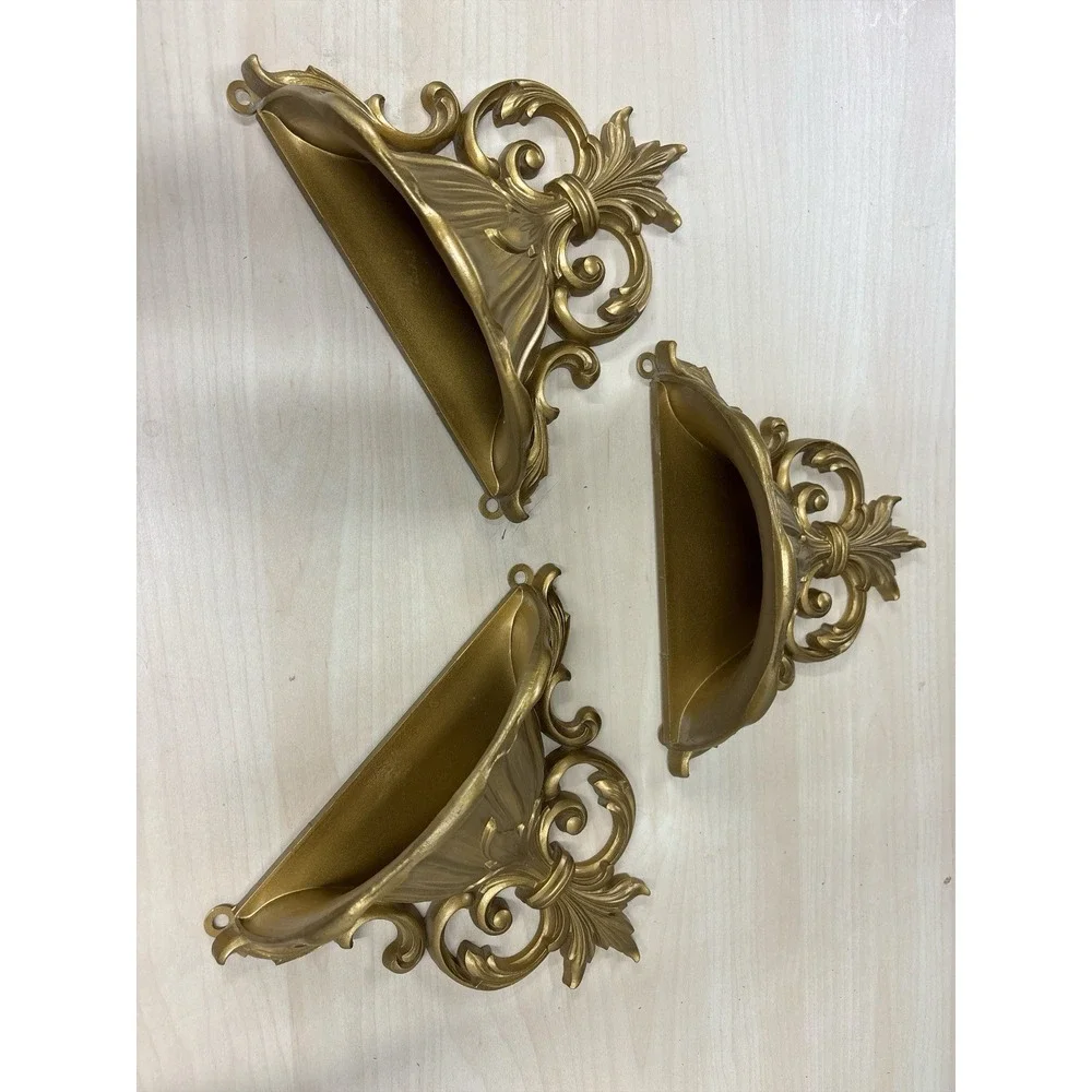 Homco vintage gold